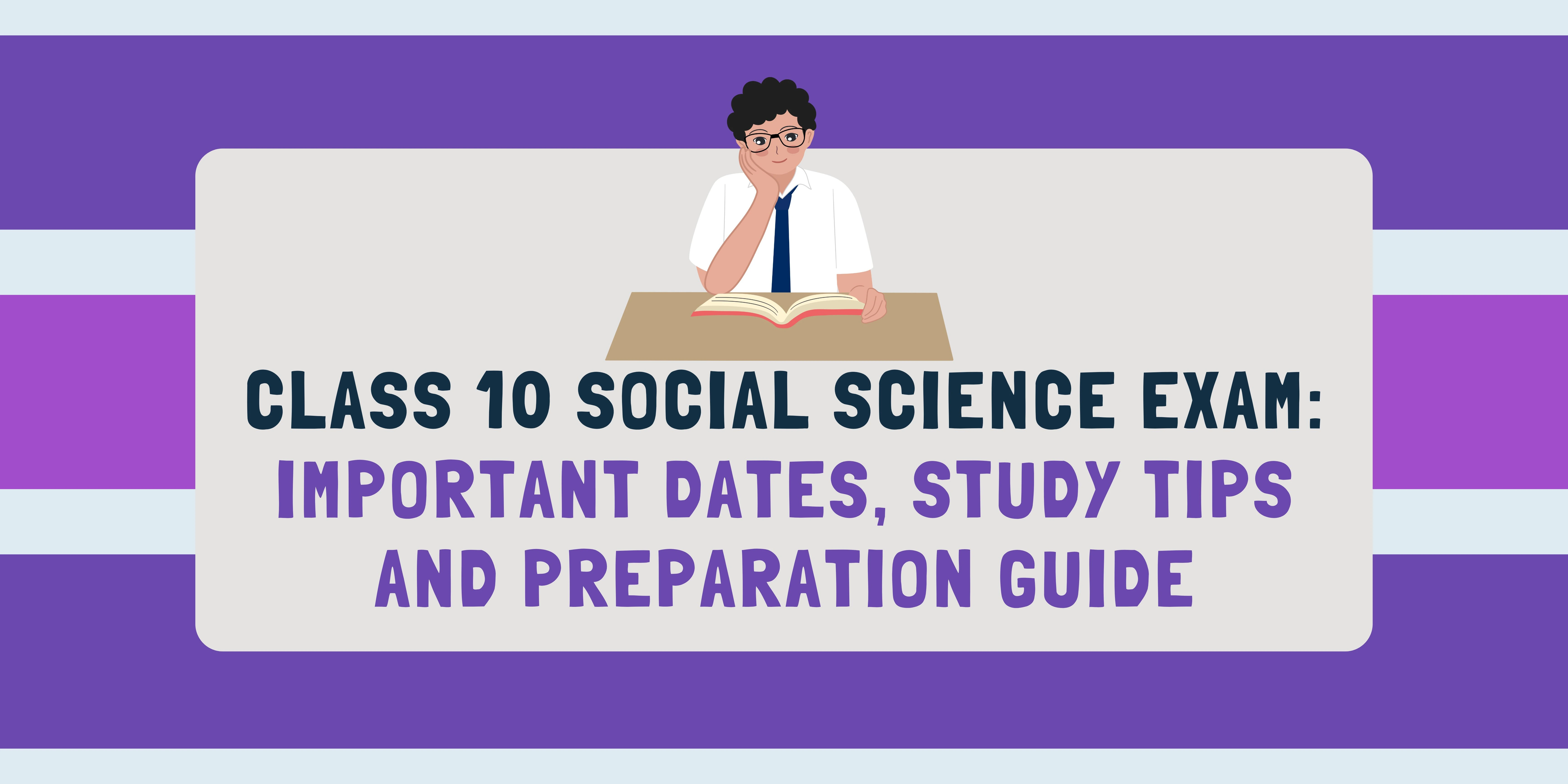 SSLC Social Science Exam Guide 2025: Syllabus, Study Plan & Important Topics