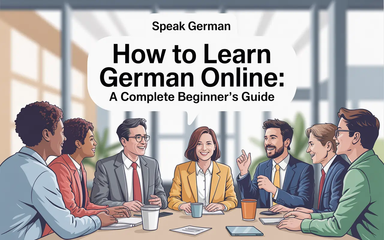How to Learn German Online: Beginner Step by Step guide 2025