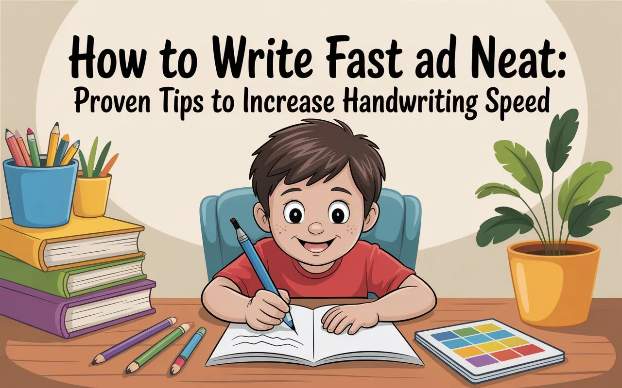 Proven Tips to Improve Handwriting Speed | Interval Learning!