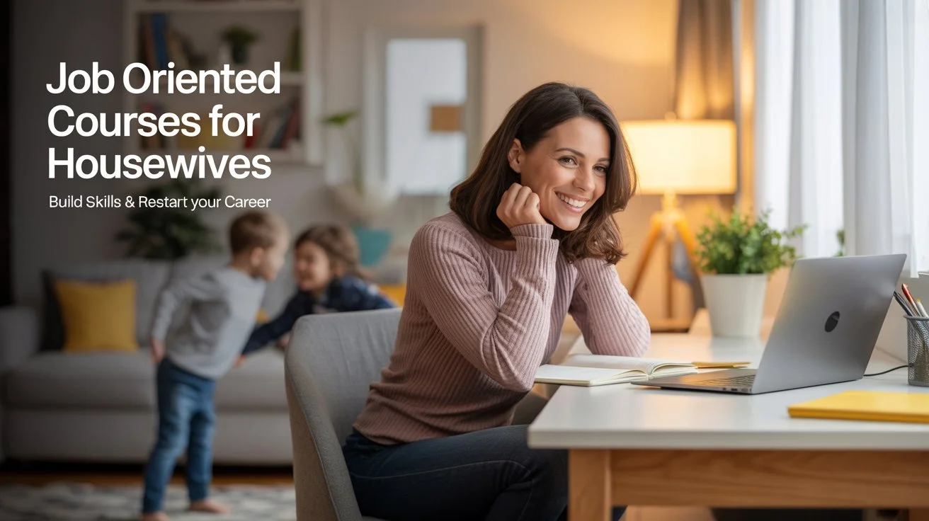 Job-Oriented Courses for Housewives|Online Courses for Women