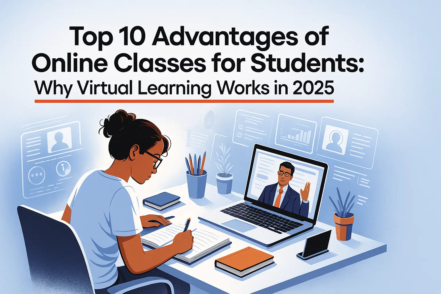 Top 10 Benefits of Online Classes in 2025 | Virtual Learning
