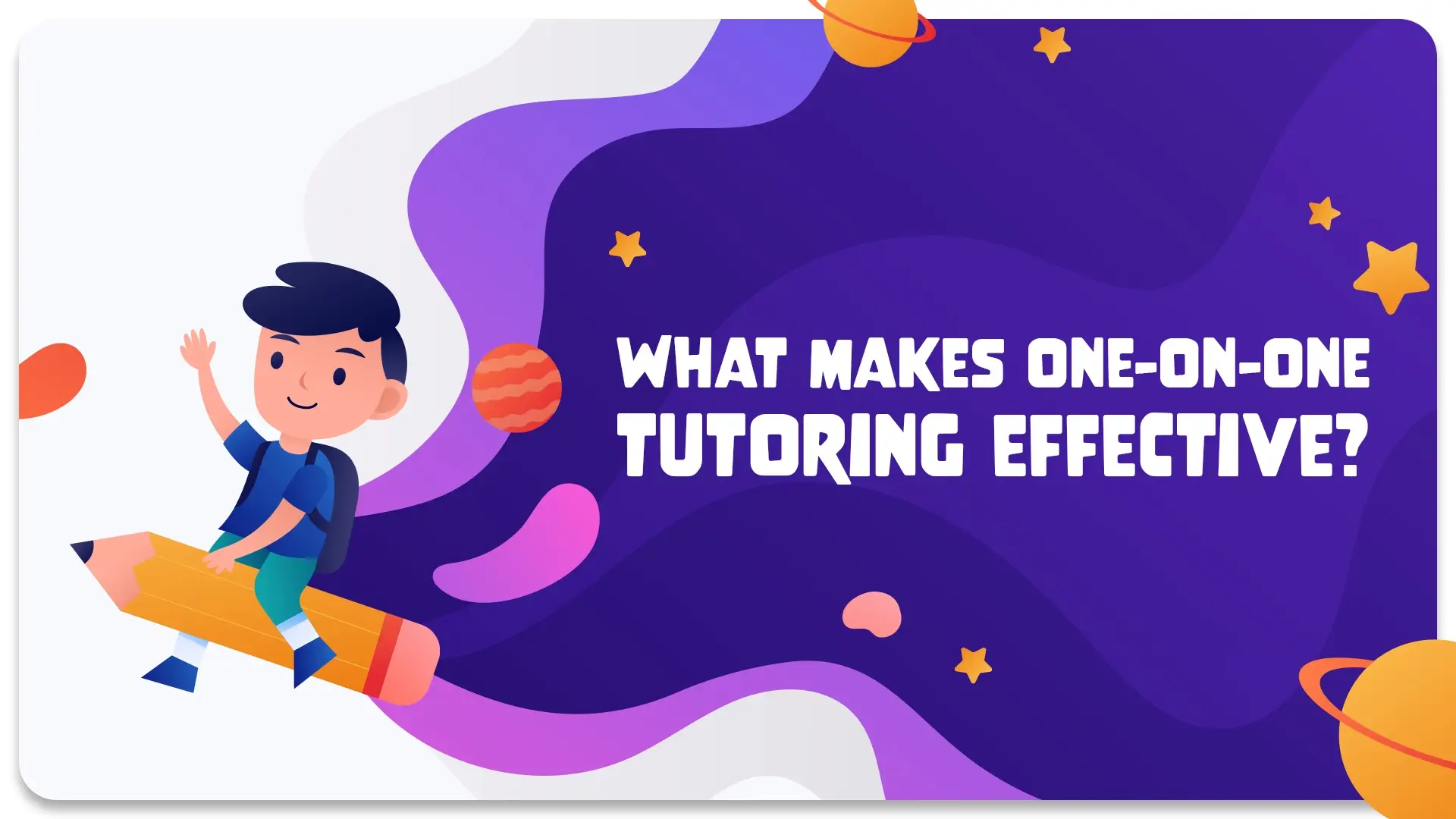 What Makes One-On-One Tutoring Effective?